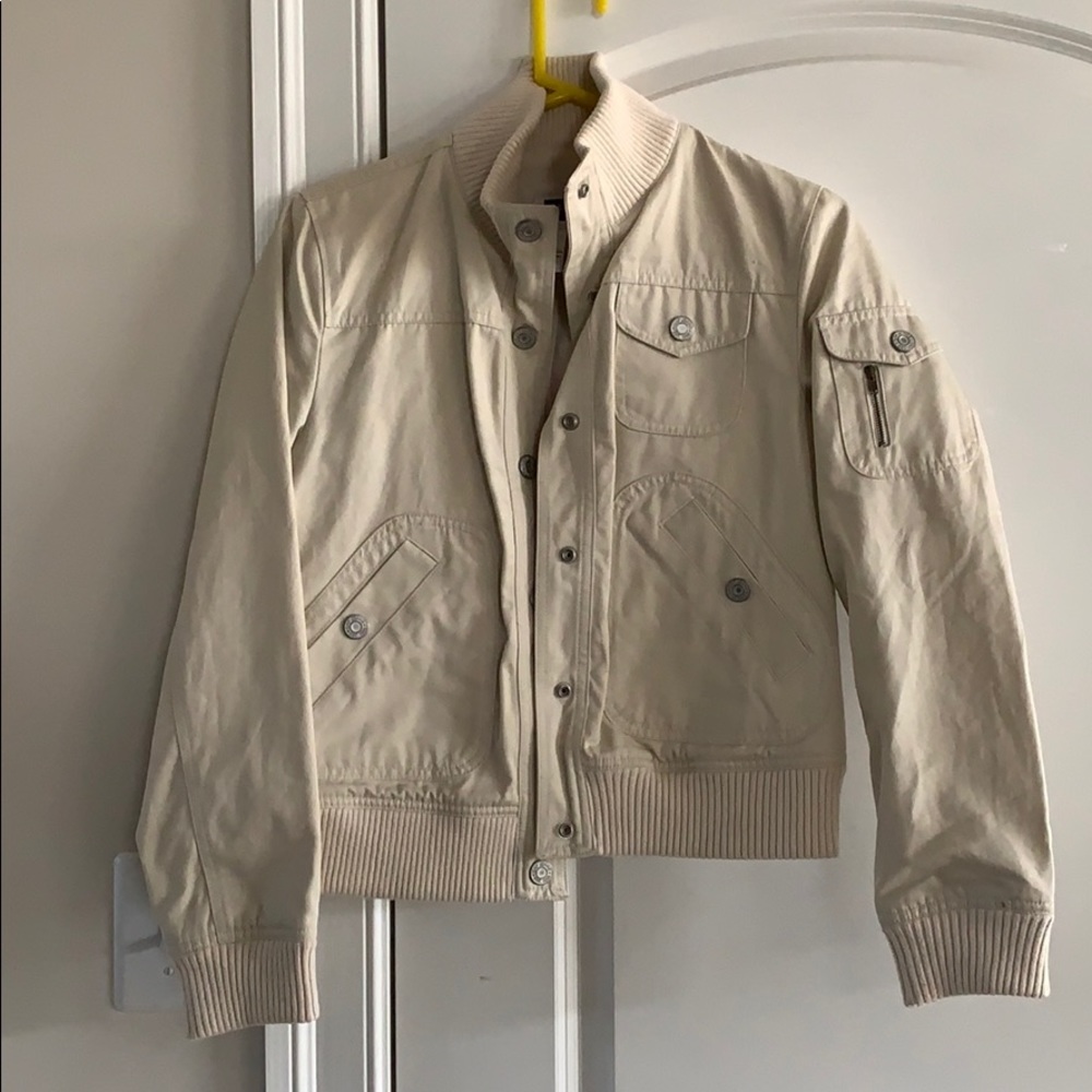 Cream colored GAP jacket